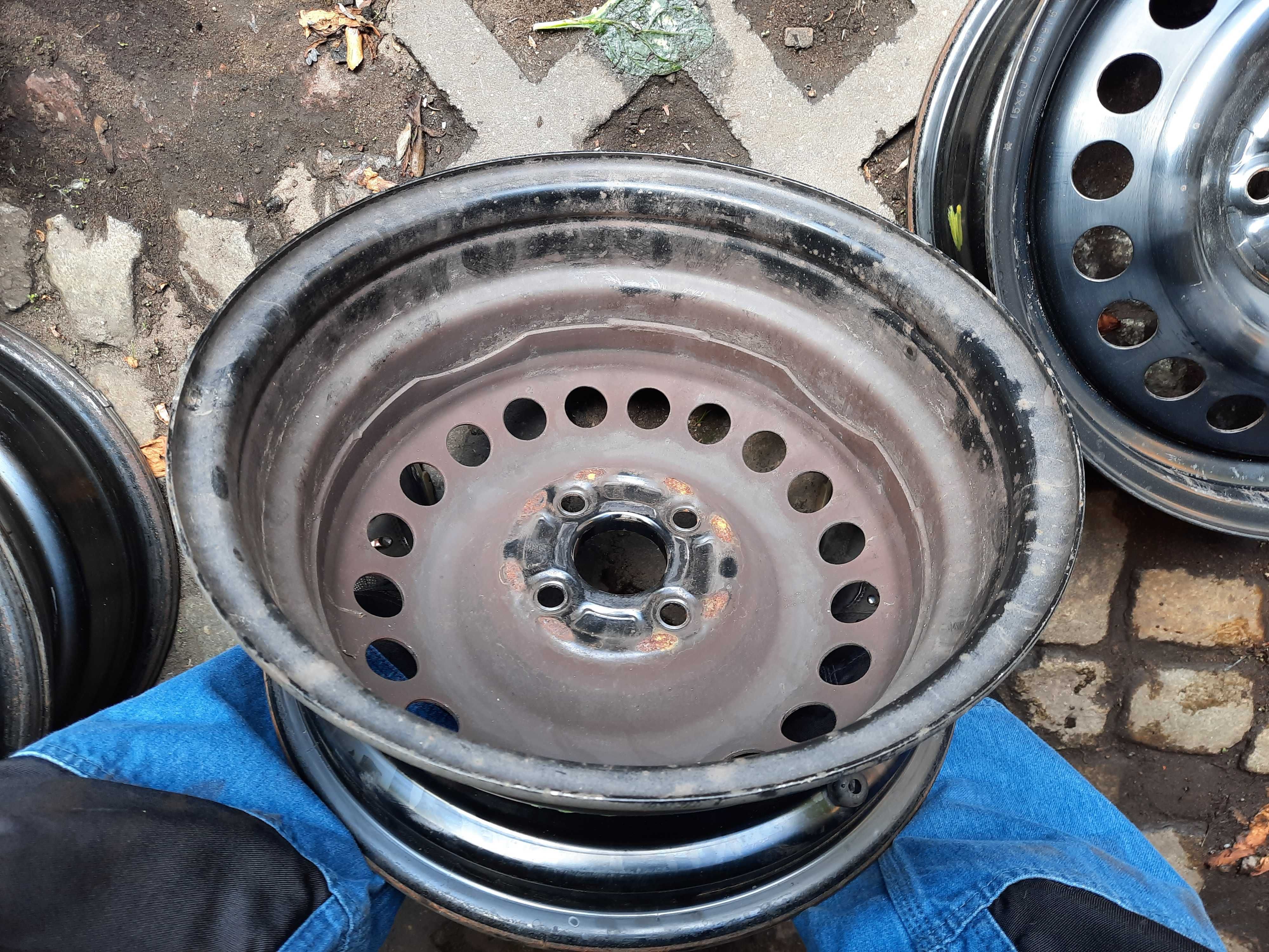 Oryginalna felga stalowa HONDA JAZZ IV 15" 4x100x56,1 6J ET 50