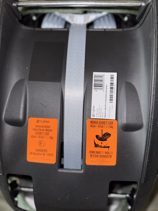 Автокрісло 0-13 кг Cybex Cloud T i- Size Plus Leaf Green Бірюзовий