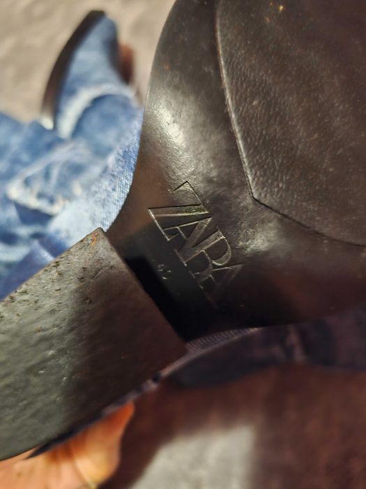 Сапоги, казаки Zara 40р.