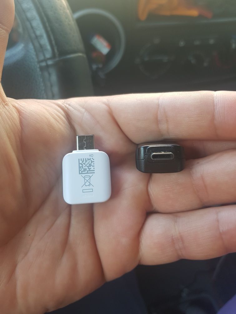 OTG Перехідники micro USB to USB, Type C to USB