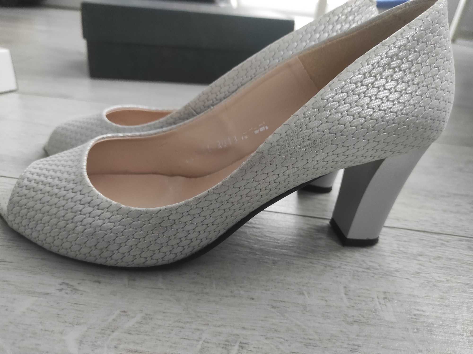czółenka peep toe Embis r. 40