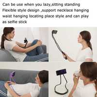 Uchwyt lazy neck na telefon smartfon selfie stick elastyczny holder