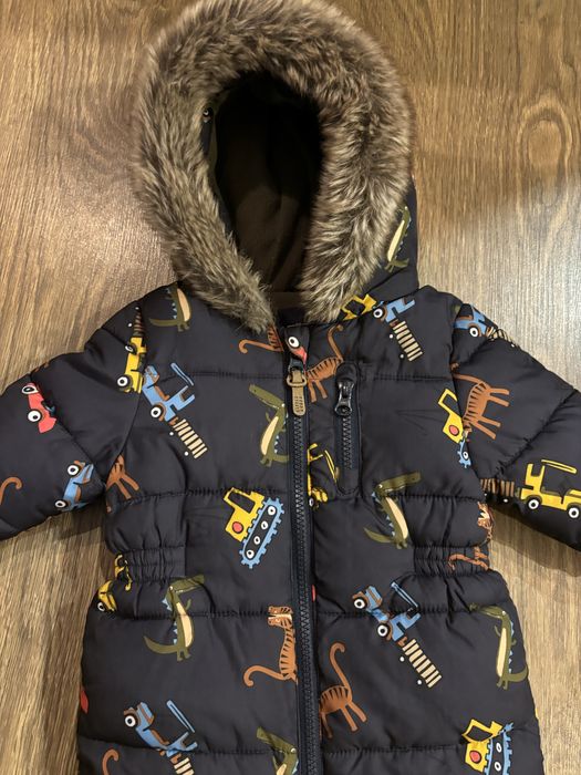 Теплий демісезонний комбінехон next 6-9m