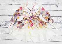 Zimmermann * prima panelled dress * floral mini * kwiaty * Nowa * 1