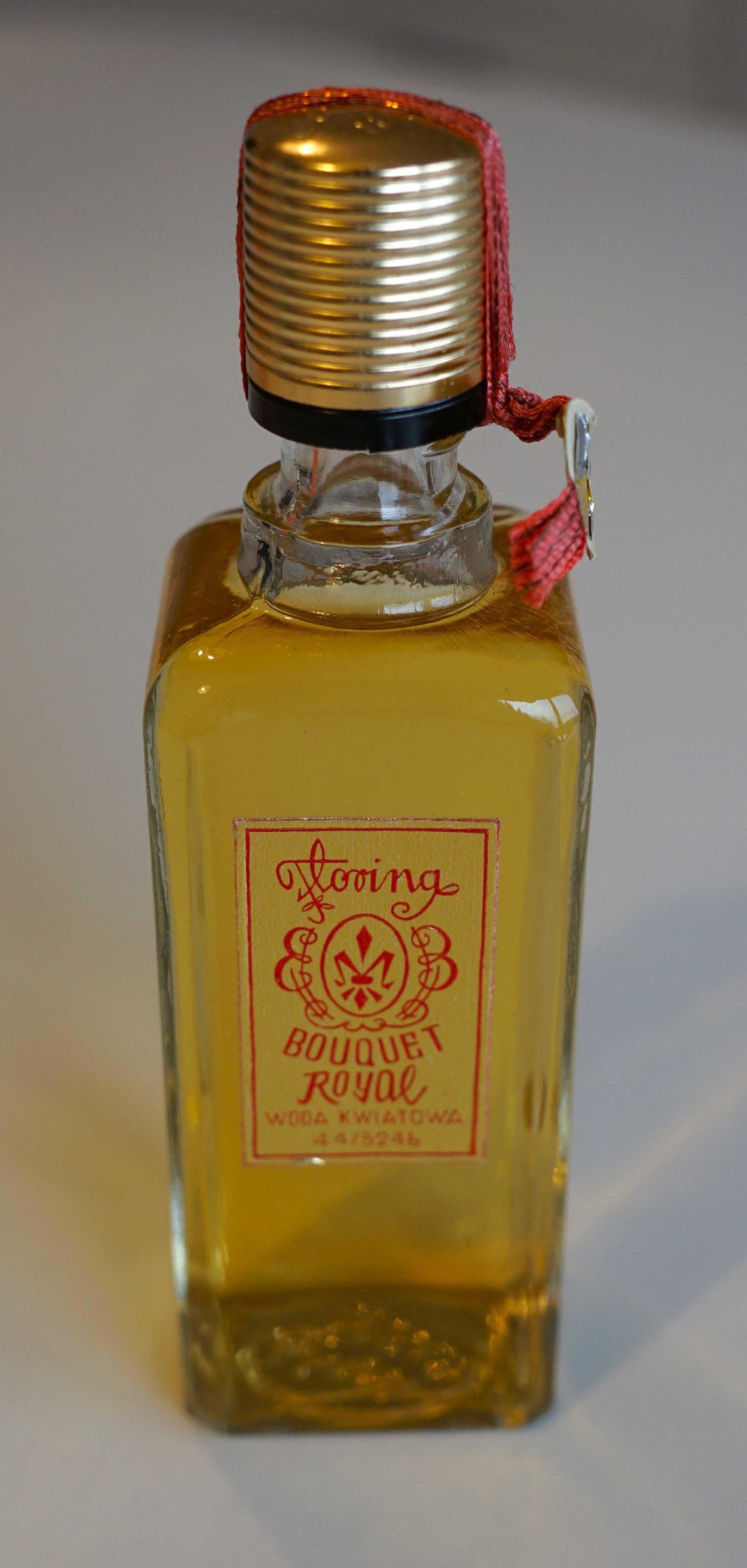 Florina Kraków Bouquet Royal Woda Kwiatowa Perfumy PRL Vintage Pełne