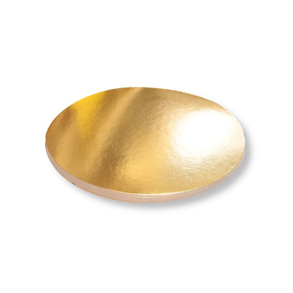 podkładka pod tort 22cm złota 10szt