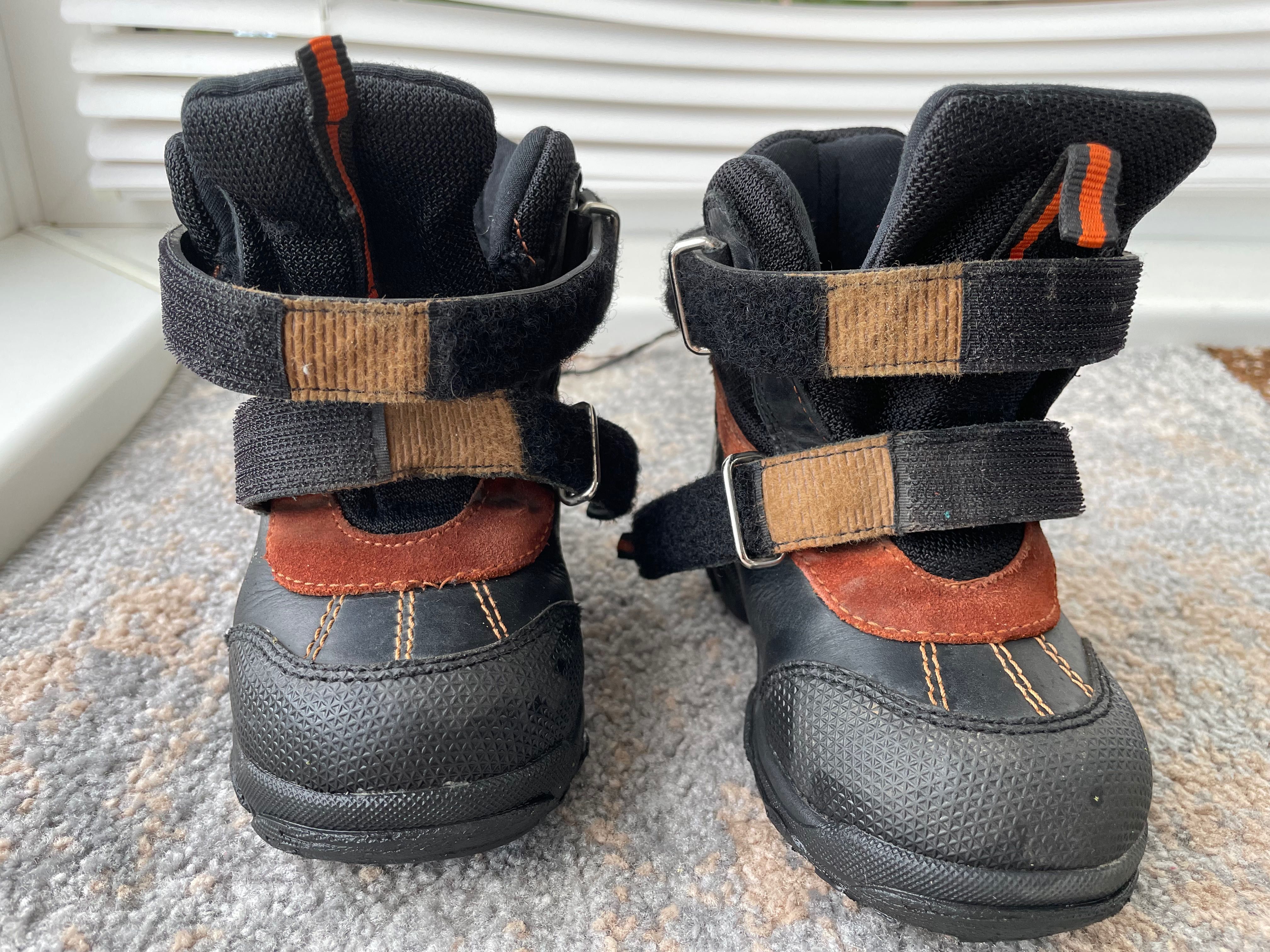 Зимние ботинки для мальчика 23 размер