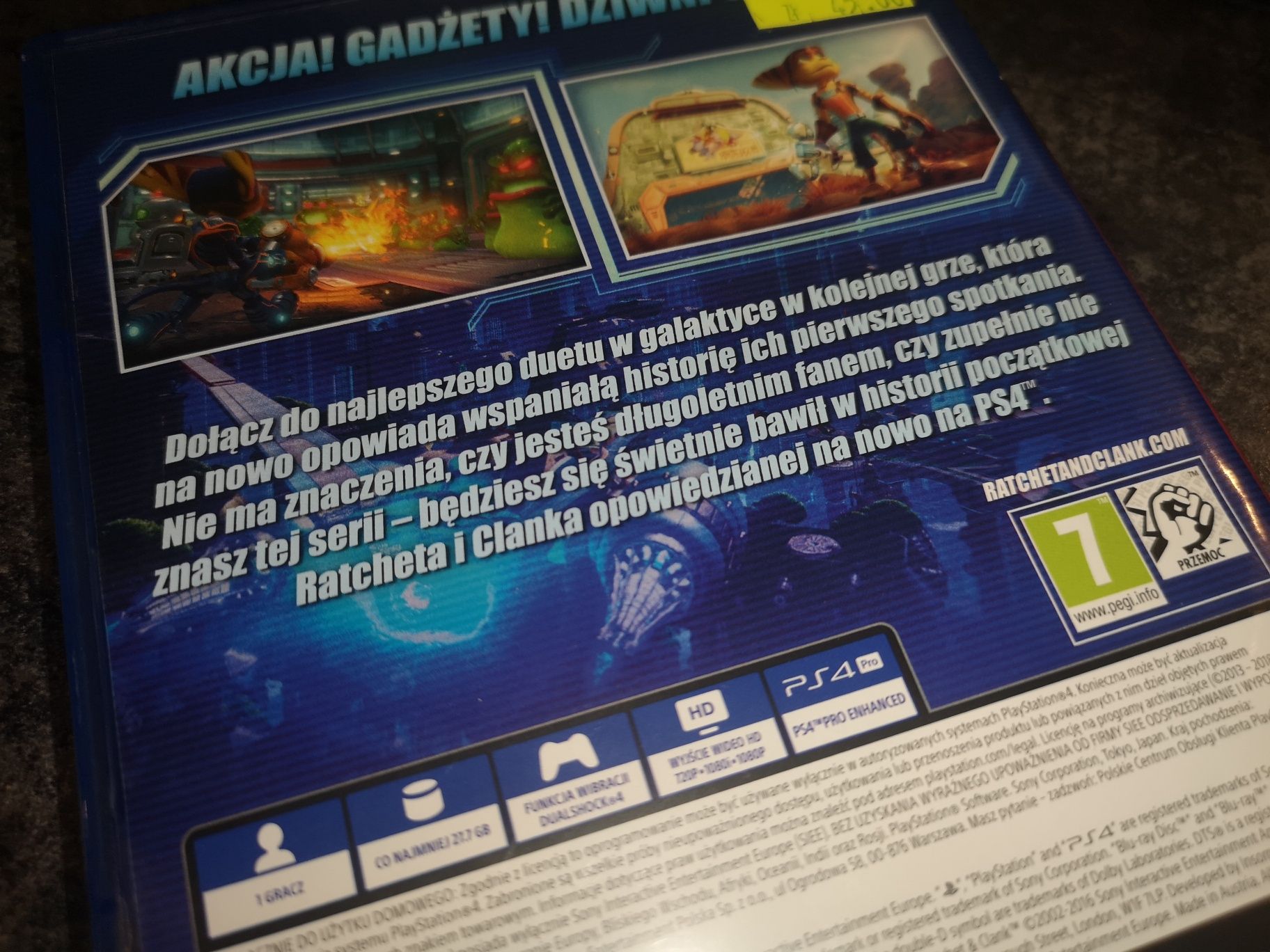 Ratchet & Clank PS4 gra PL (możliwość wymiany) kioskzgrami Ursus