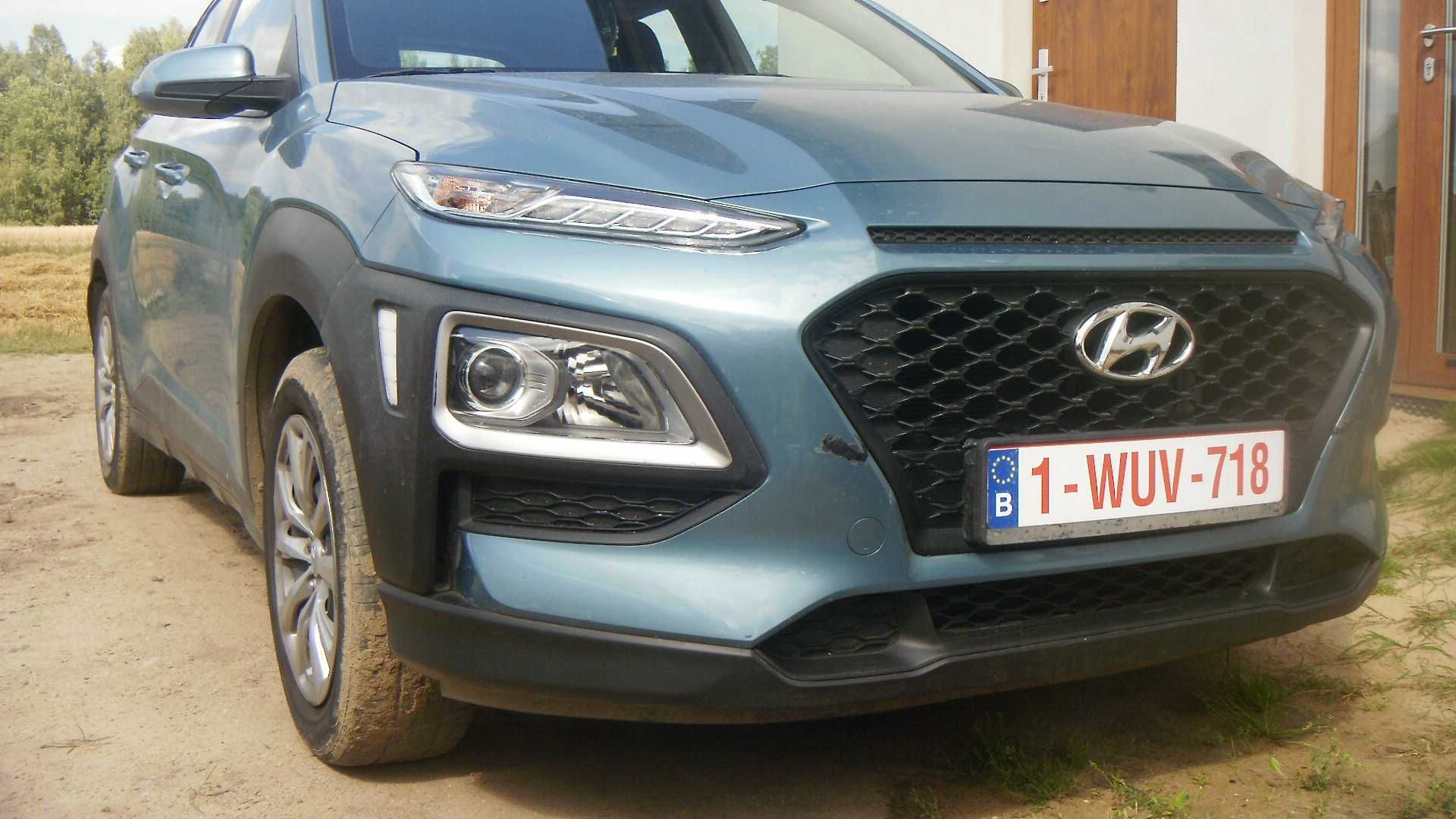 hyundai kona 1.0Turbo 2019rok  serwis asystent pasa ruchu okazja