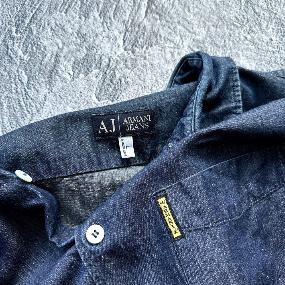 Vintage Men’s Linen (Льон) Shirts Button Up Armani Jeans