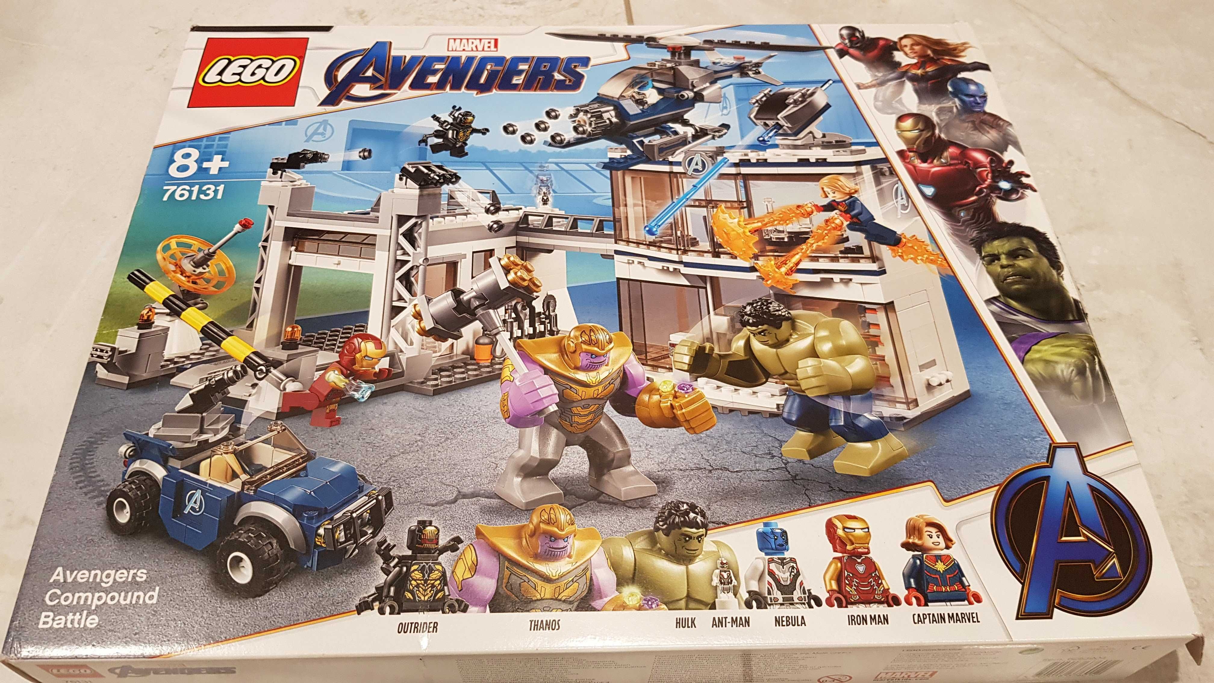 LEGO 76131 Marvel Avengers, klocki Bitwa w kwaterze Avengersów