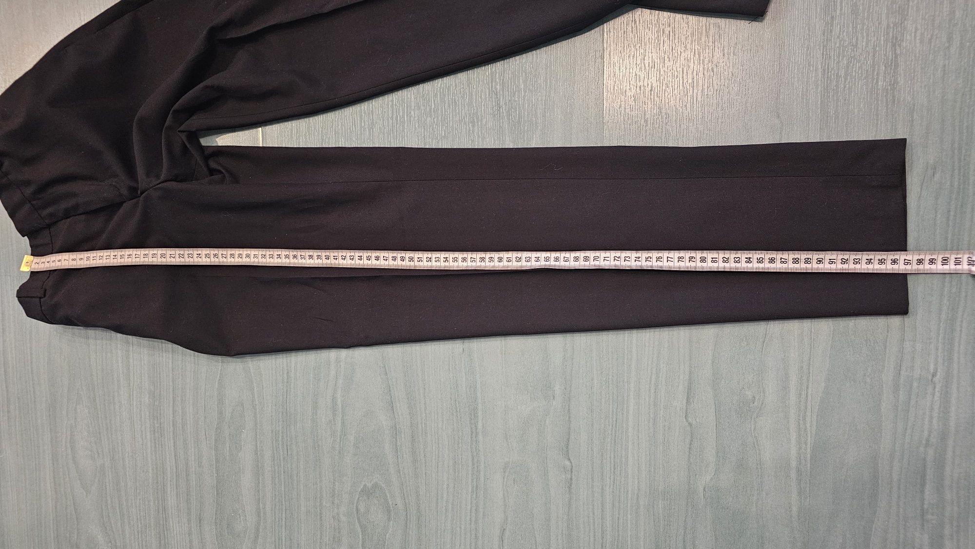 Spodnie garniturowe chłopięce, czarne "170" H&M, jak nowe