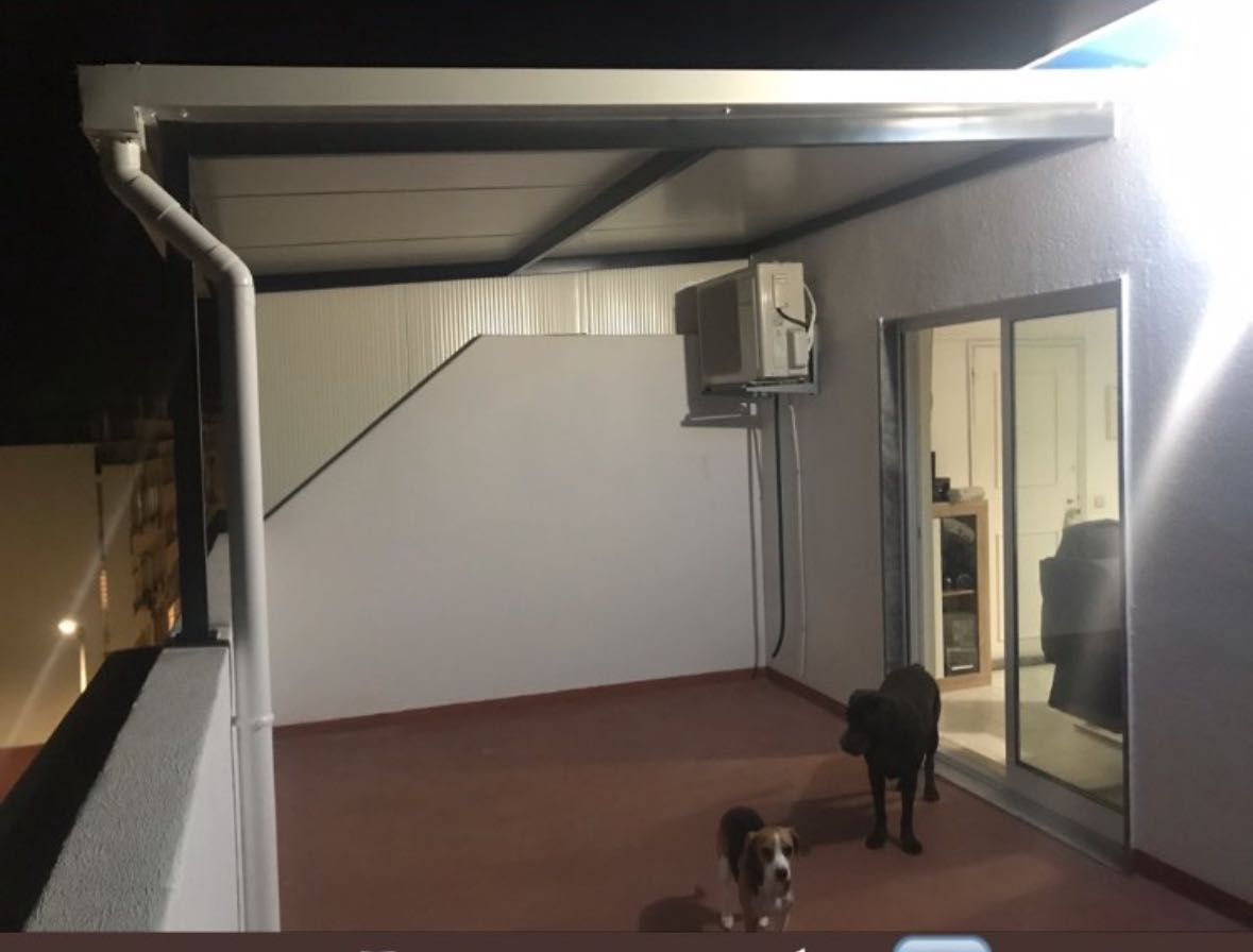 Apartamento com terraço
