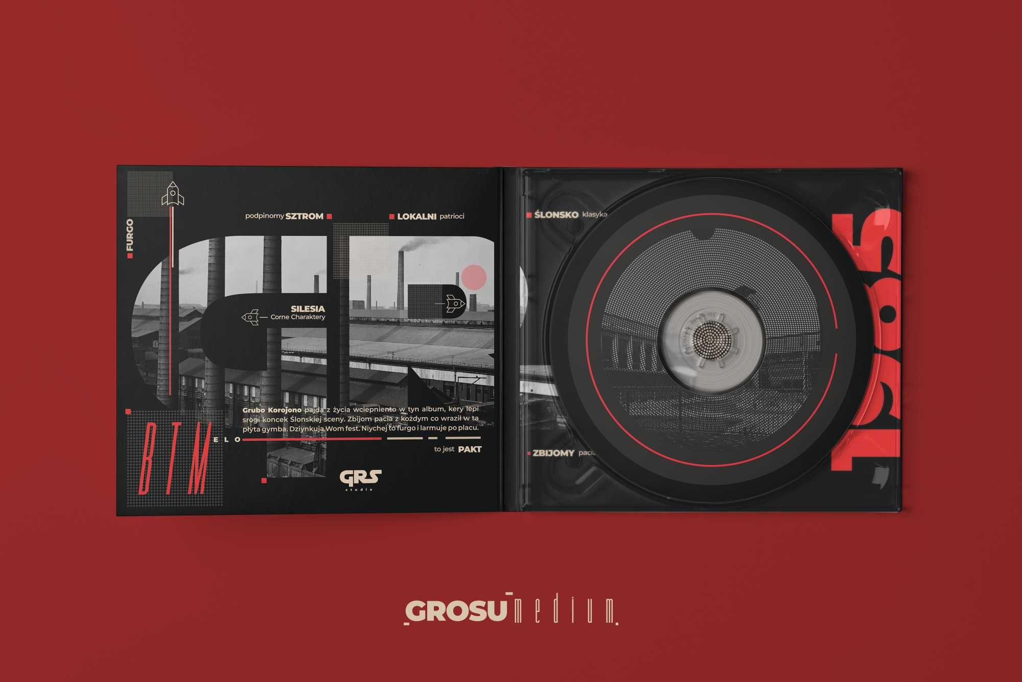 Płyta CD GROSU - Medium (Śląski RAP)
