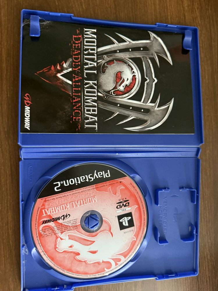 Mortal kombat playstation 2 deadly alliance i deception 2 gry