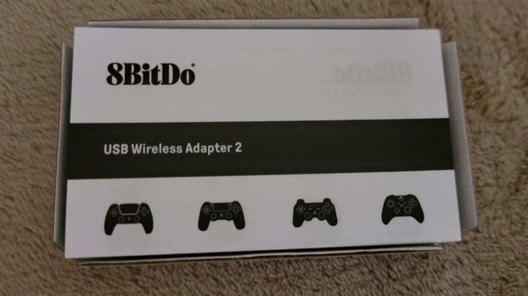 8BitDo Bluetooth Adapter 2 адаптер к геймпадам 8BD Switch PS3-PS5 Xbox