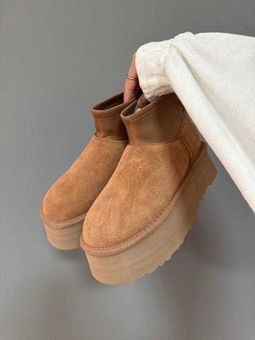 Угги/Угг/Уггі/Уги/Угі/UGG Australia  Mini Dipper Platform Chestnut