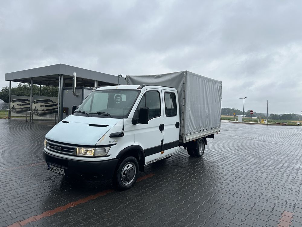 Iveco Daily 34C14 3.0 HPl Bliźniak DMC 3500kg. Kat. B,Hak3.5t.