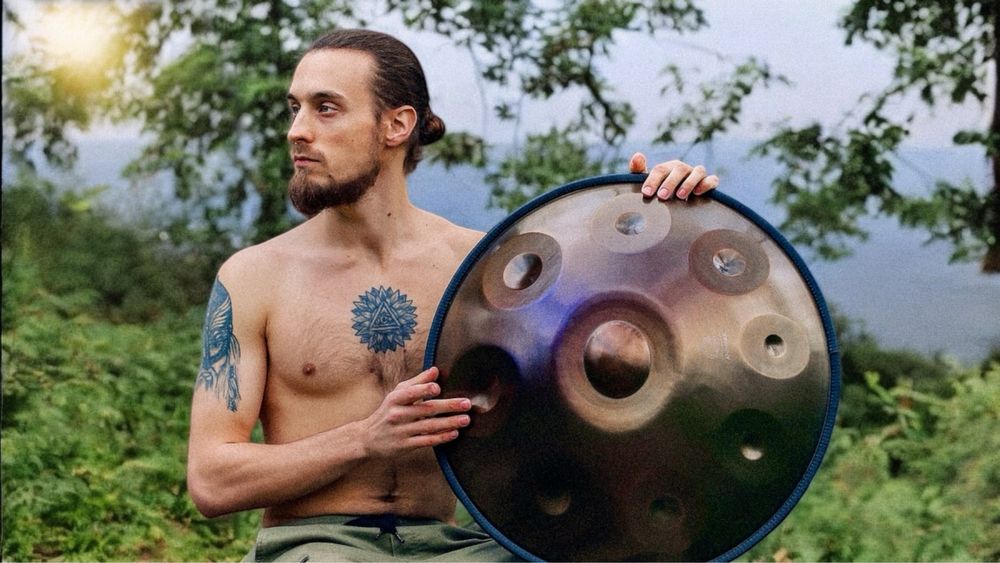 Ханг обучение, уроки игры на хэндпане и глюкофоне. Handpan, hang drum