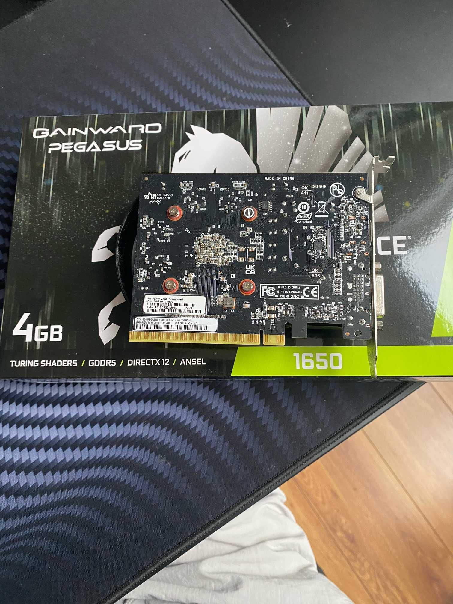 Gainward GeForce GTX 1650 Pegasus 4GB GDDR5