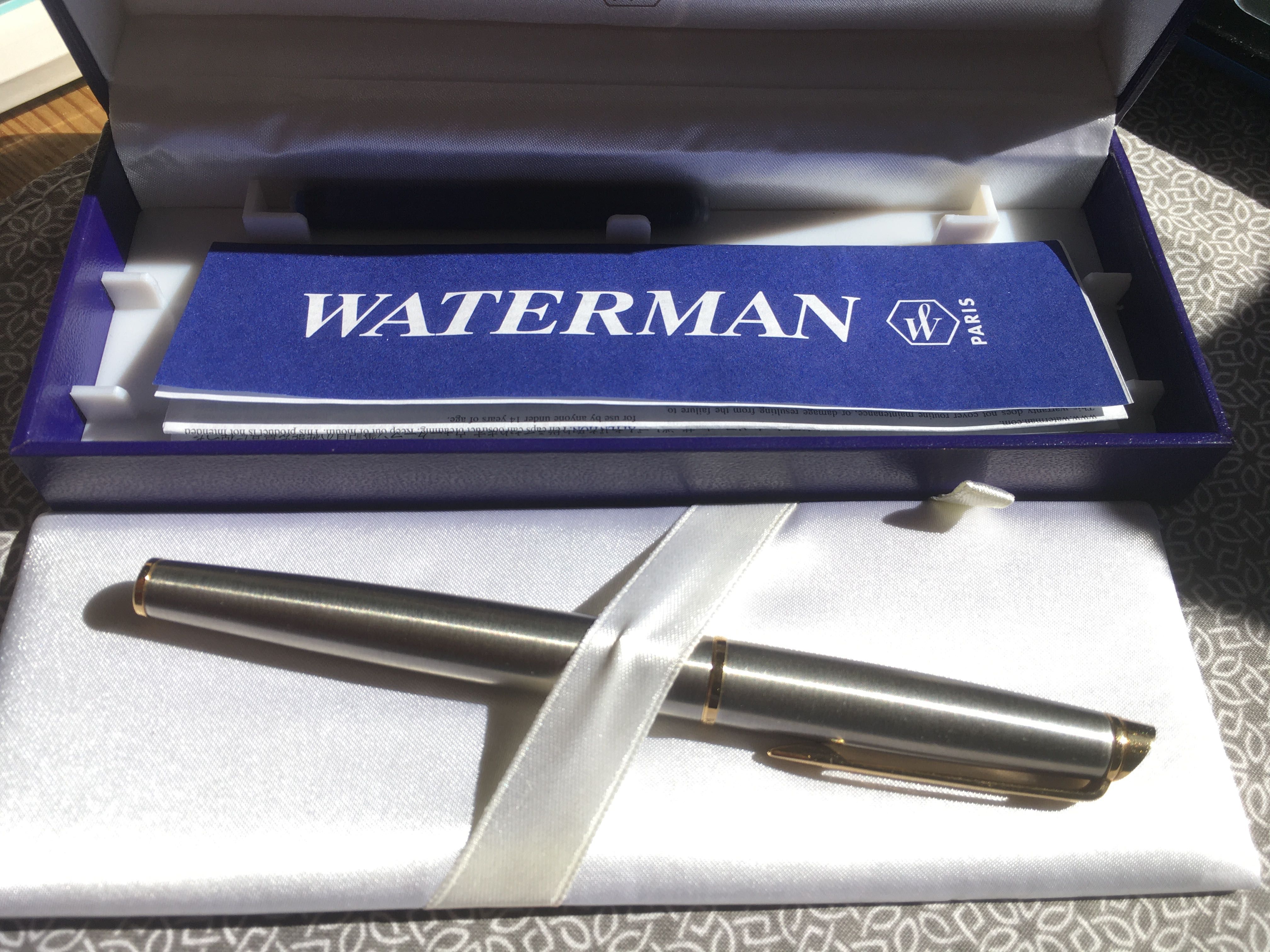 Waterman pióro hémisphère GT stalówka F