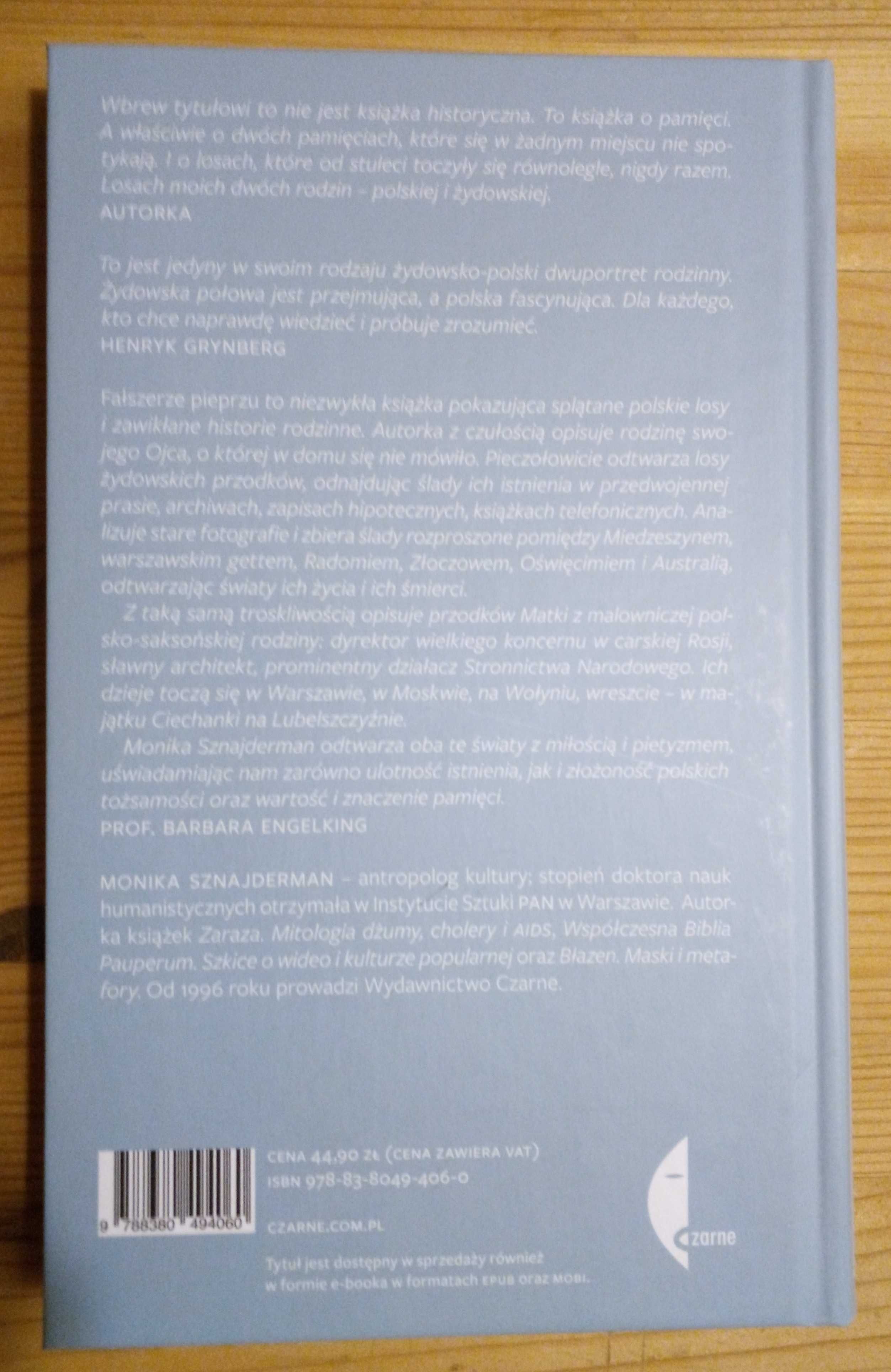 M. Sznajderman - Fałszerze pieprzu. Historia rodzinna.