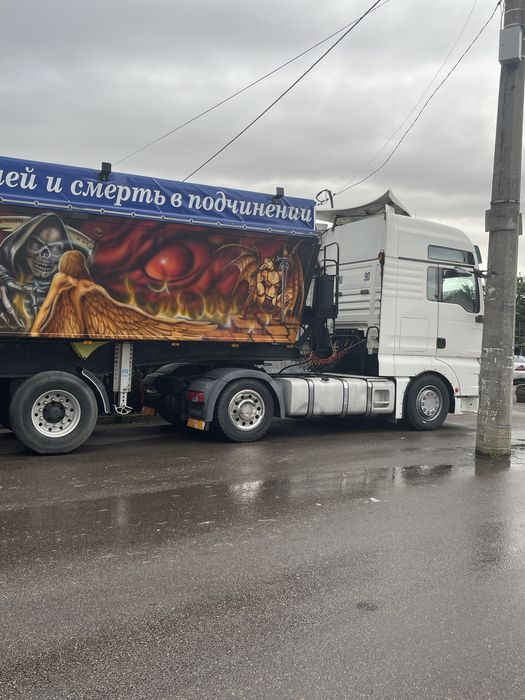 Срочно !!!є торг Ман ТГА 2007 года з причепом самосвалом