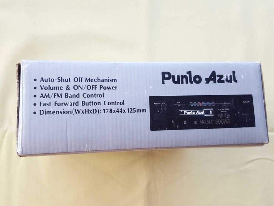 Автомагнитола кассетная Punto Azul PSA-001 25Watt ретро винтаж