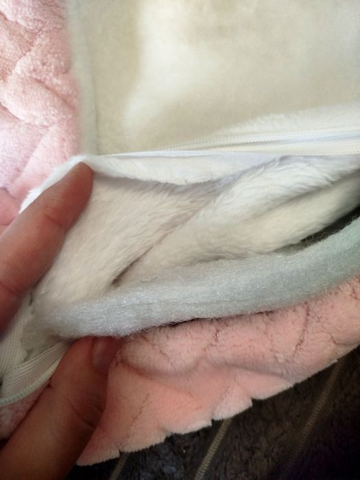 Зимовий конверт на виписку для дівчинки, конверт на виписку, рожевий к