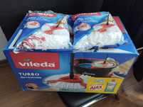 Zestaw mop Vileda turbo i 2 końcowki zapas