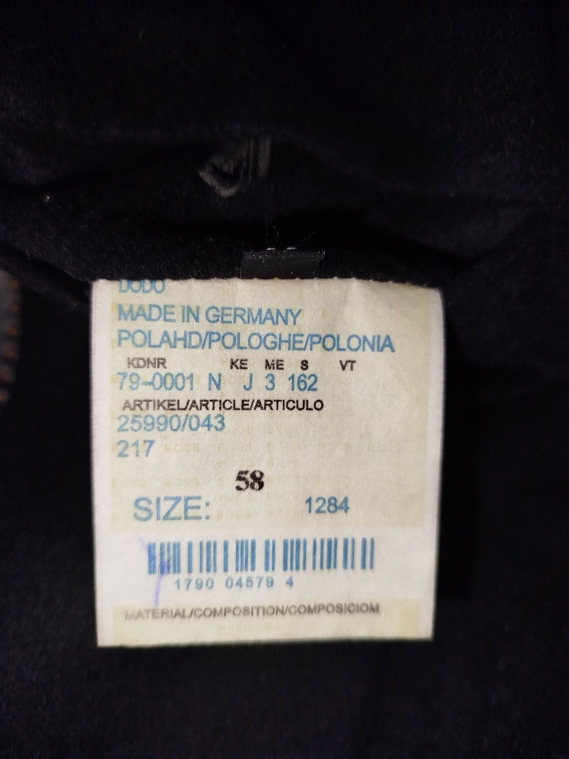 Пальто кашемир фирменное HUGO BOSS