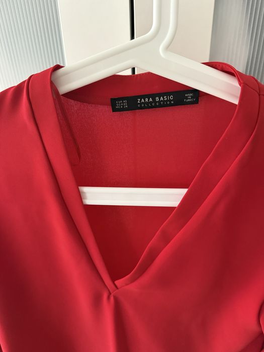 Koszula czerwona Zara XS