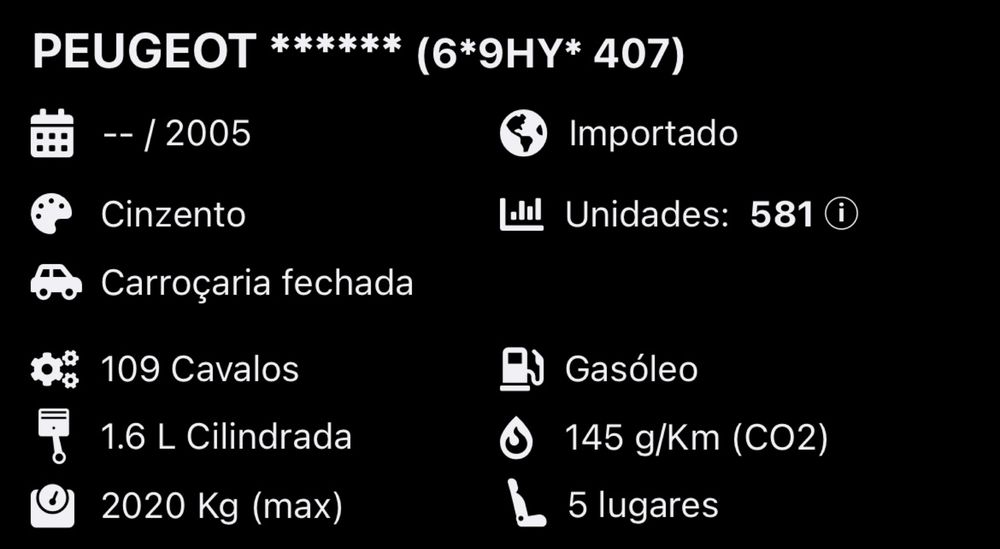 Peugeot 407 1.6hdi