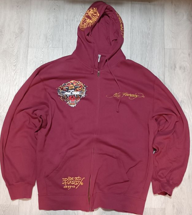 зип-худи ed-hardy ск8/sk8/rap