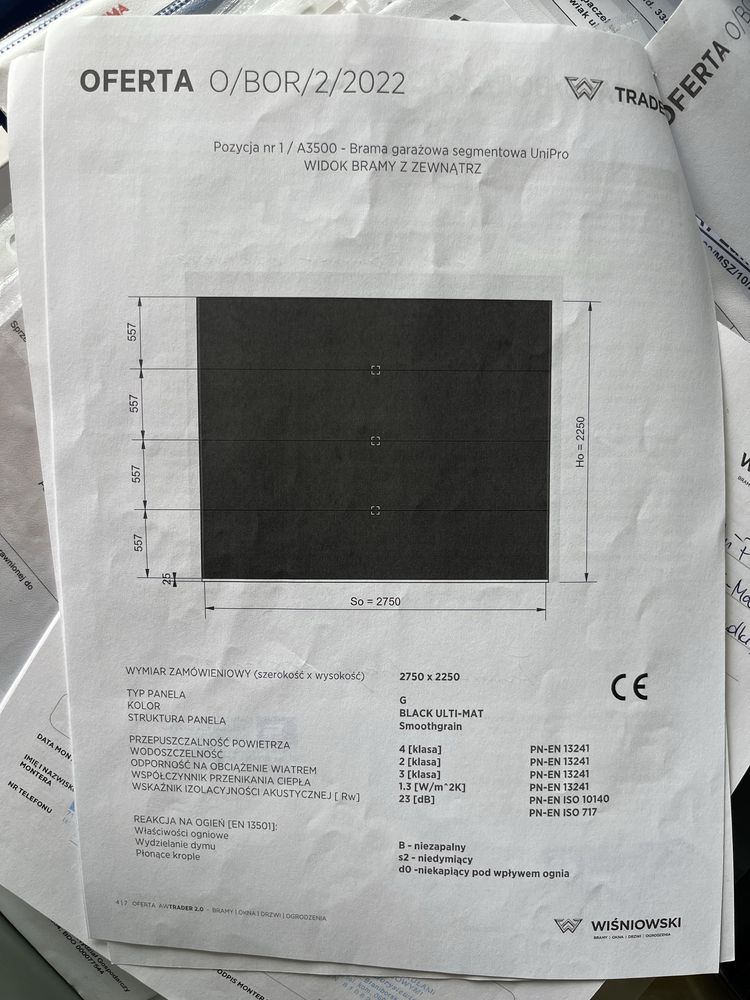 Brama garazowa elektryczna bardzo mało uzywana
