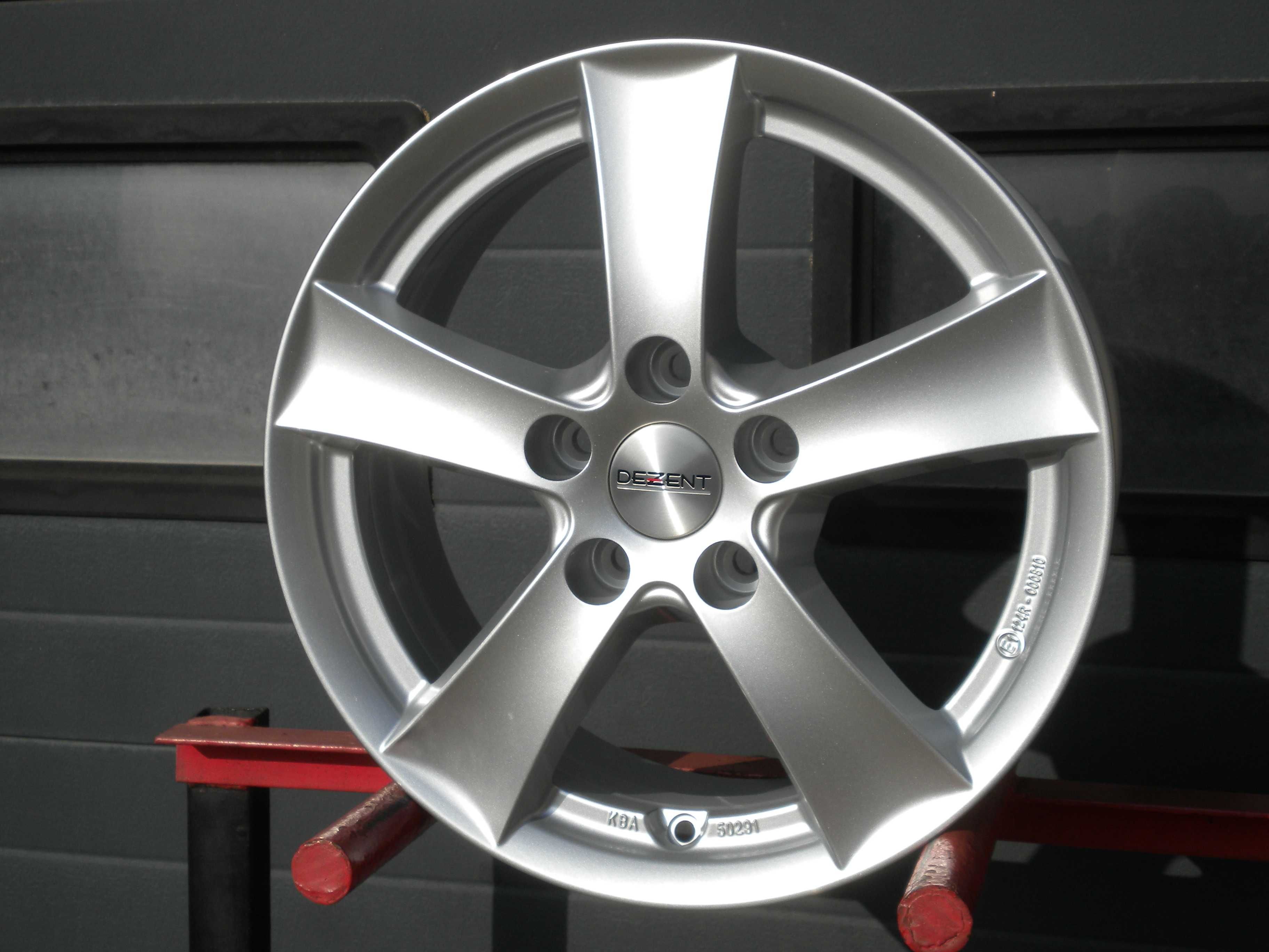 Felgi aluminiowe Dezent TX 16 5x114,3 et38 Dacia Renault Nissan Toyota