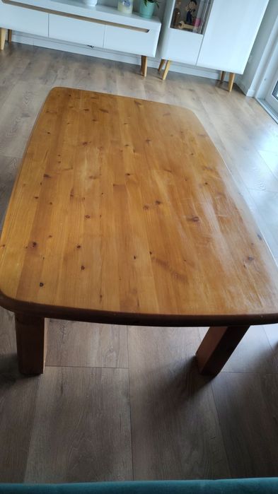 Drewniany stolik kawowy 140x80x50