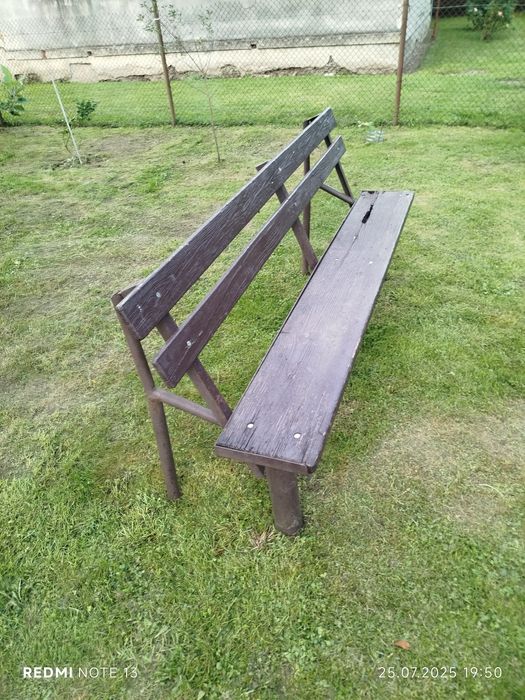 Лавка вулична з хорошого металу