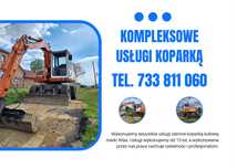 Kompleksowe usługi koparką