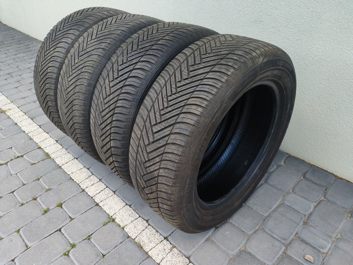 Opony wielosezonowe 235/55r18 Hankook Kinergy 4S*X całoroczne komplet