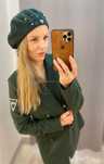 Beret zielony By o la la