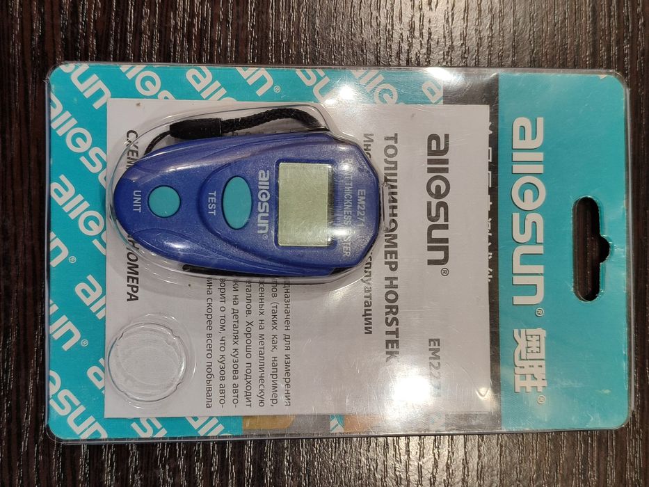 Товщиномір лако-фарбового покриття автомобіля Allosun EM 2271