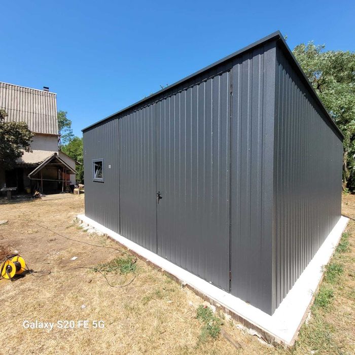 Garaże Blaszane Łódź Sieradz Wieluń 3x5 4x6 6x5 6x6 Producent