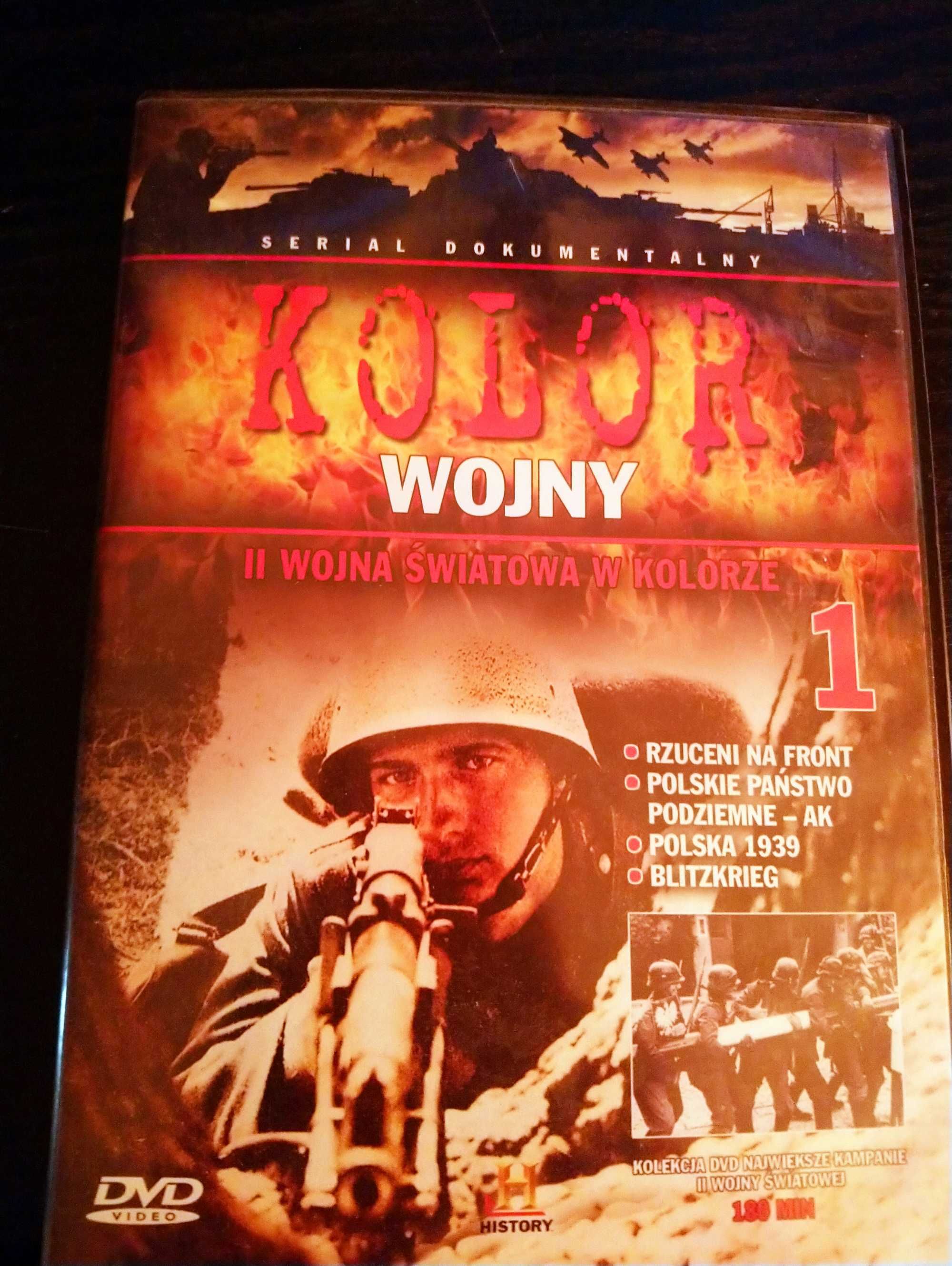 DvD Kolor Wojny 2 Wojna Światowa w Kolorze