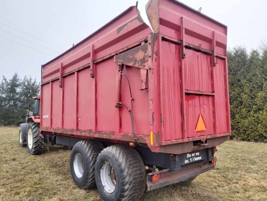 Przyczepa wywrotka tandem  Basstrup 16t  Rok 2006 Zarejestrowana