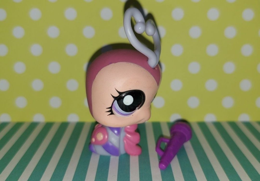 Littlest Pet Shop LPS unikatowy robak Lovebug #1630