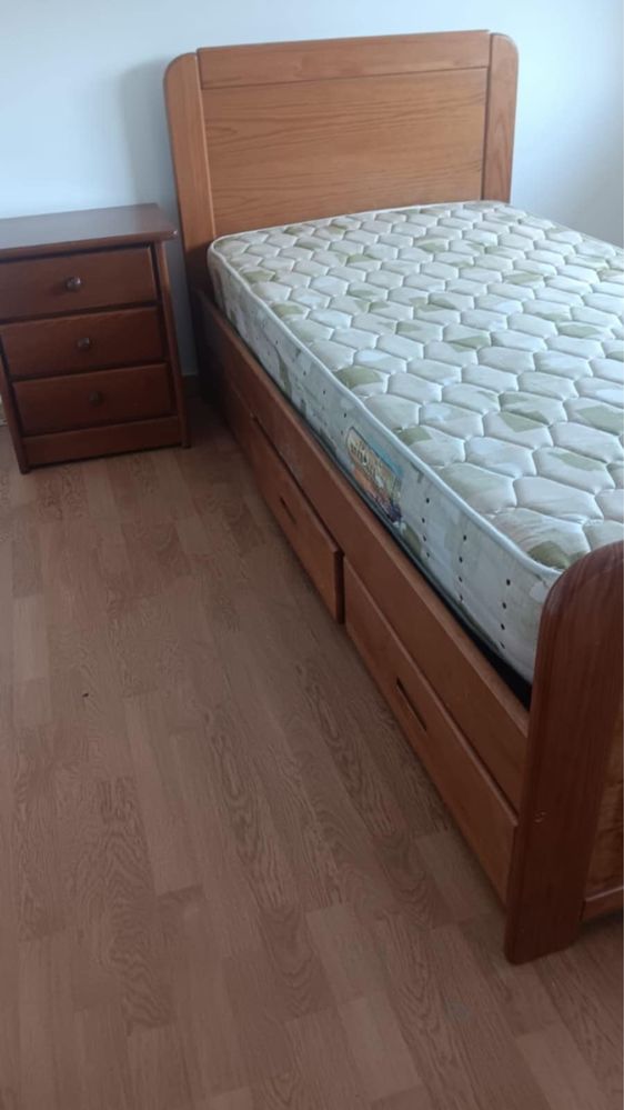 Cama Solteiro c/gavetas