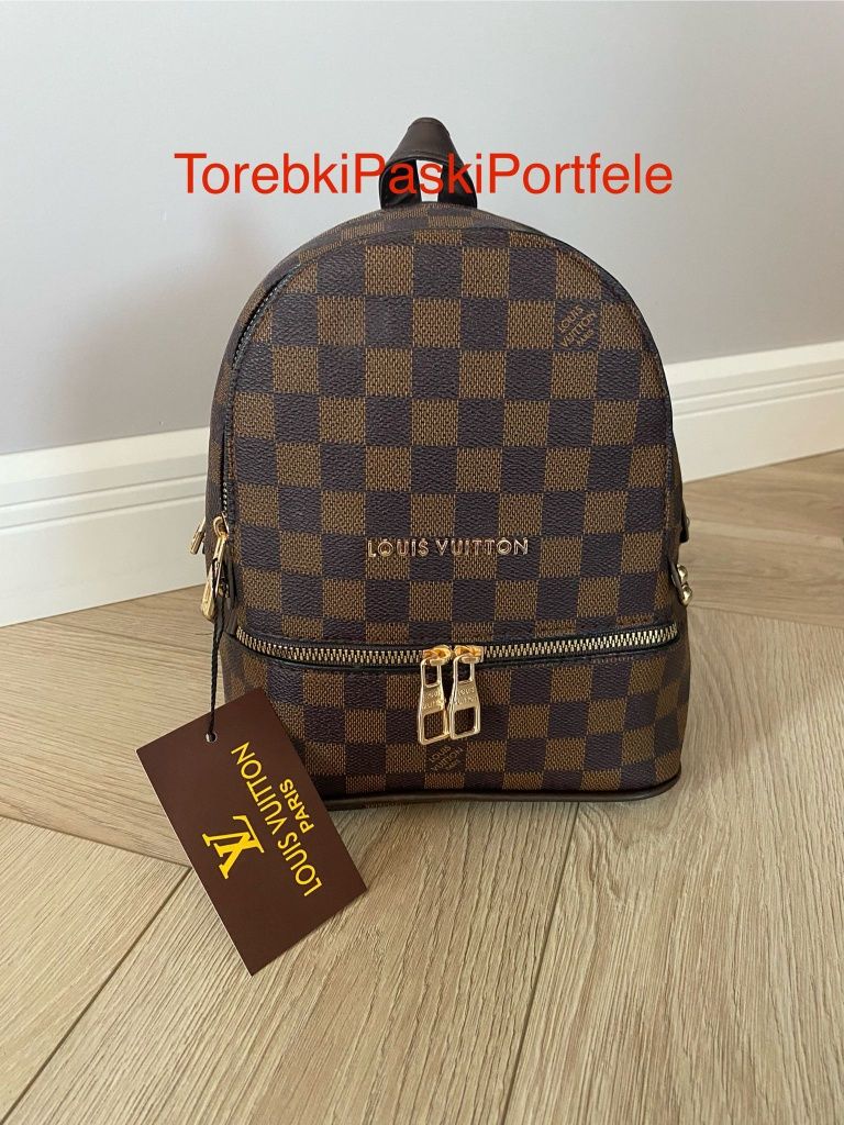 Nowy zestaw Louis Vuitton , plecak + portfel.