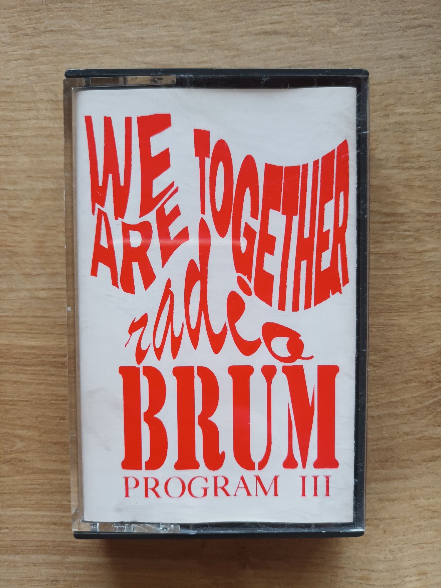 We are together - radio brum program III - kaseta  magnetofonowa