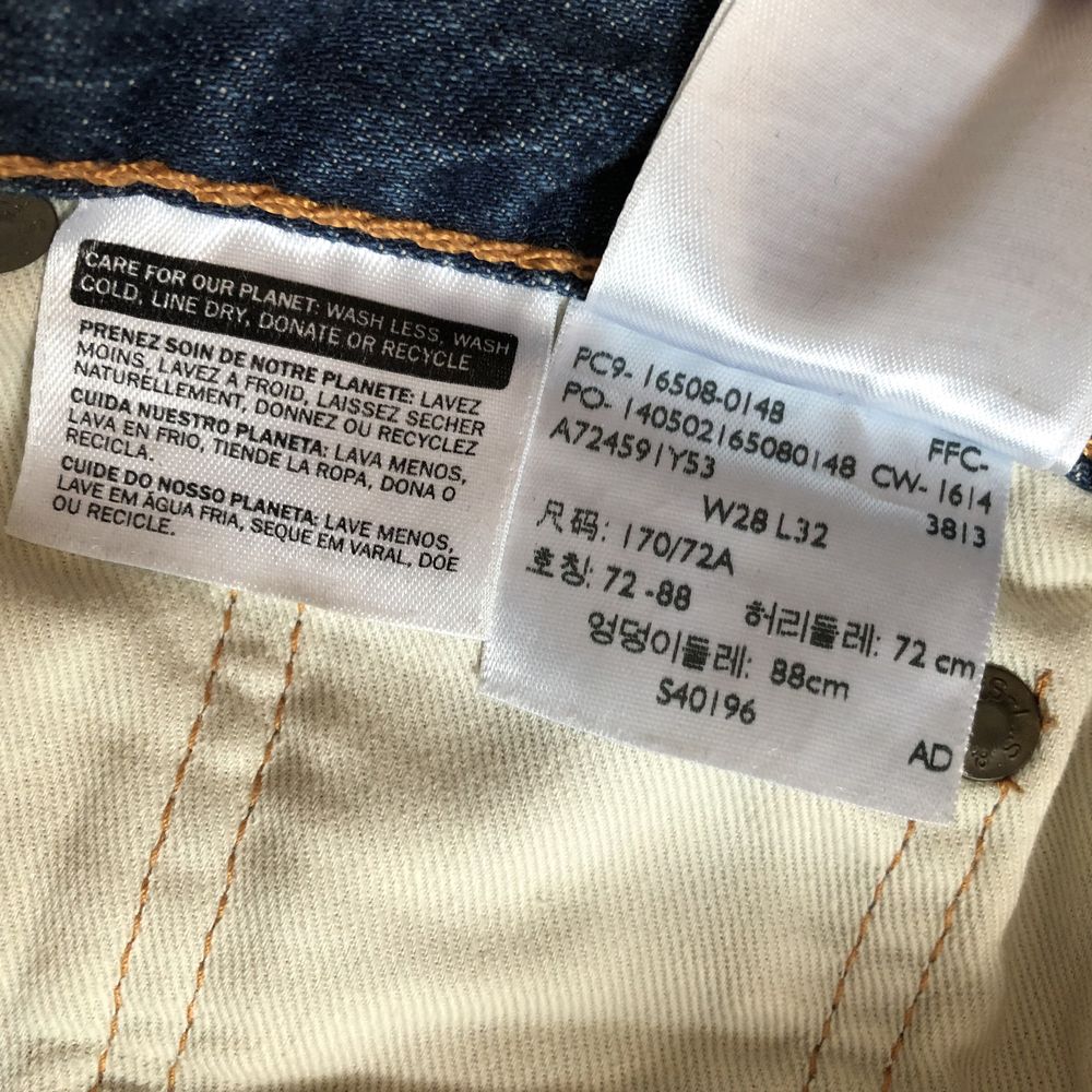 Чоловічі Джинси Levi's 508 Regular Taper Fit Round Here